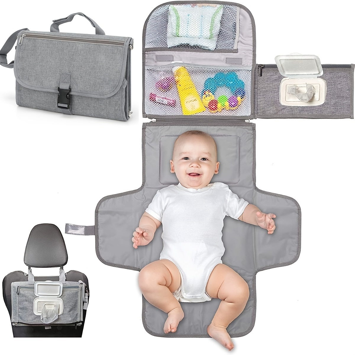 Diaper Changing Mat - Nihai bebek değiştirme matı & arabası