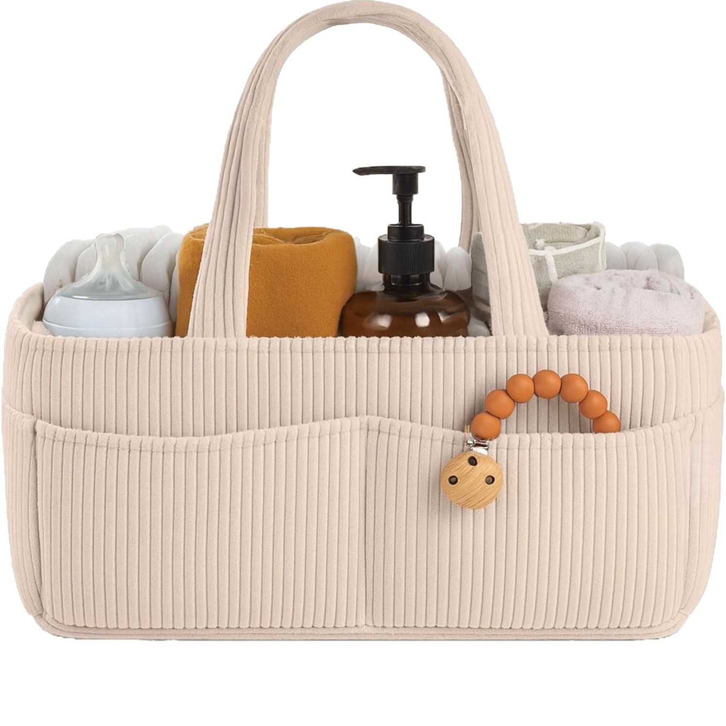 Baby Products Basket - Yeni Kordonlu Bebek Bezi Düzenleyici Katlanabilir