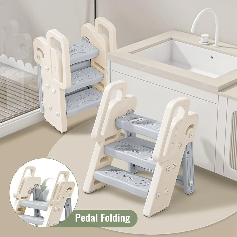 Kolları ile 3 adım dışkı kayma - Toddler Learning Tower incelemesi ve fiyatı