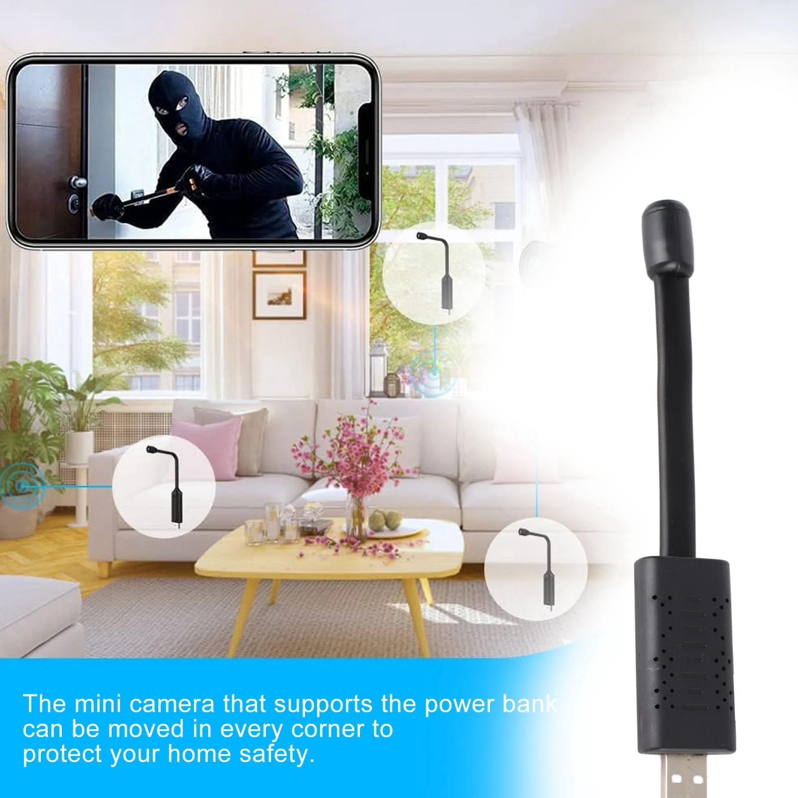 USB WiFi Güvenlik Kamerası 108 - Baby Products Video incelemesi ve fiyatı