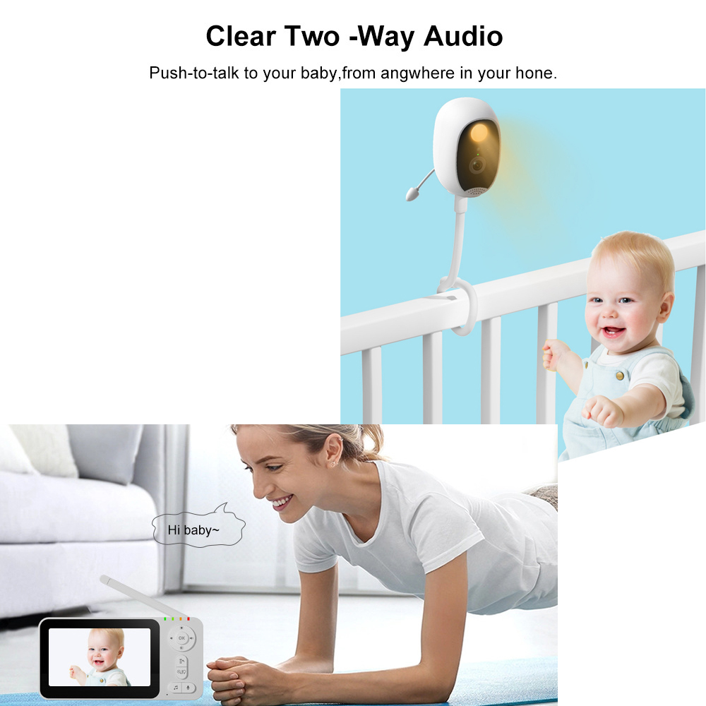 4.3 inç Akıllı Bebek İzleme Ka - Baby Products Video incelemesi ve fiyatı
