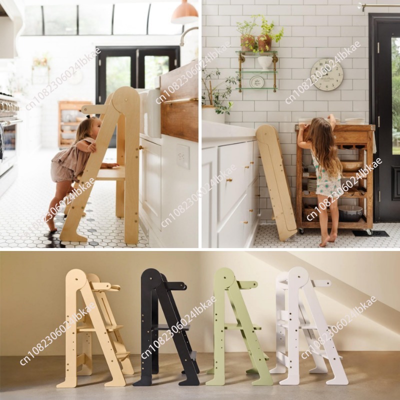 Ahşap çocuk katlanabilir öğren - Toddler Learning Tower incelemesi ve fiyatı