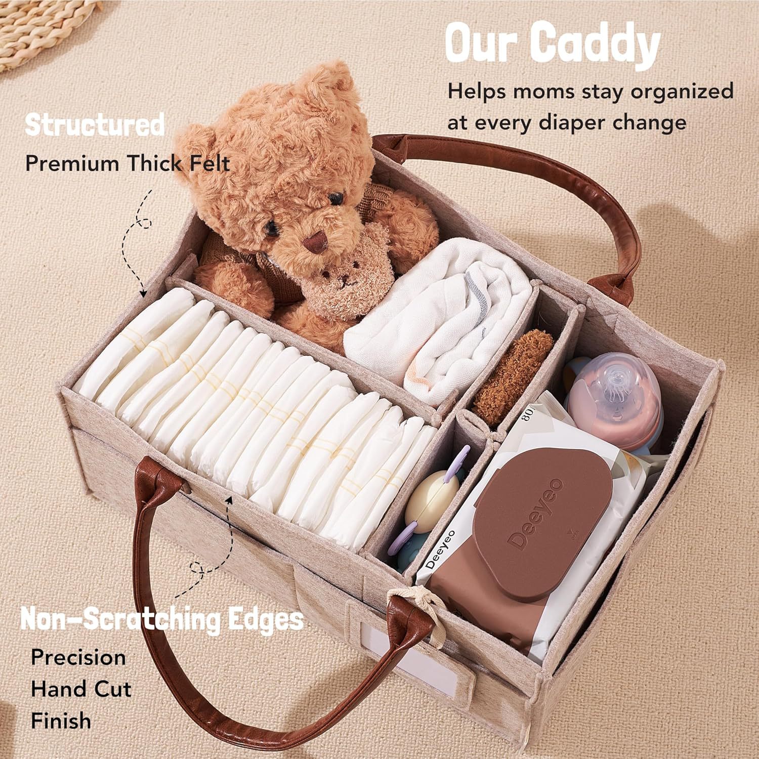 Bebek Keçe Saklama Düzenleyici - Baby Products Basket incelemesi ve fiyatı