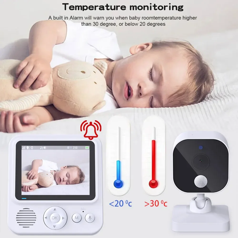 2.8 İnç Video Bebek Monitörü K - Baby Products Video incelemesi ve fiyatı