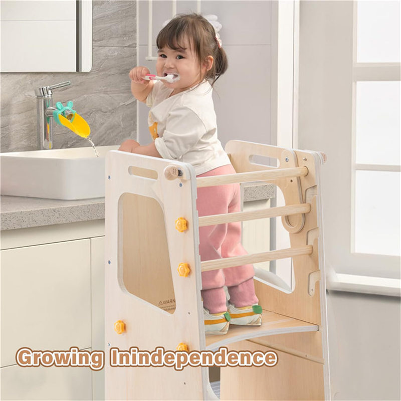 Katlanabilir Ahşap Bebek Öğren - Toddler Learning Tower incelemesi ve fiyatı