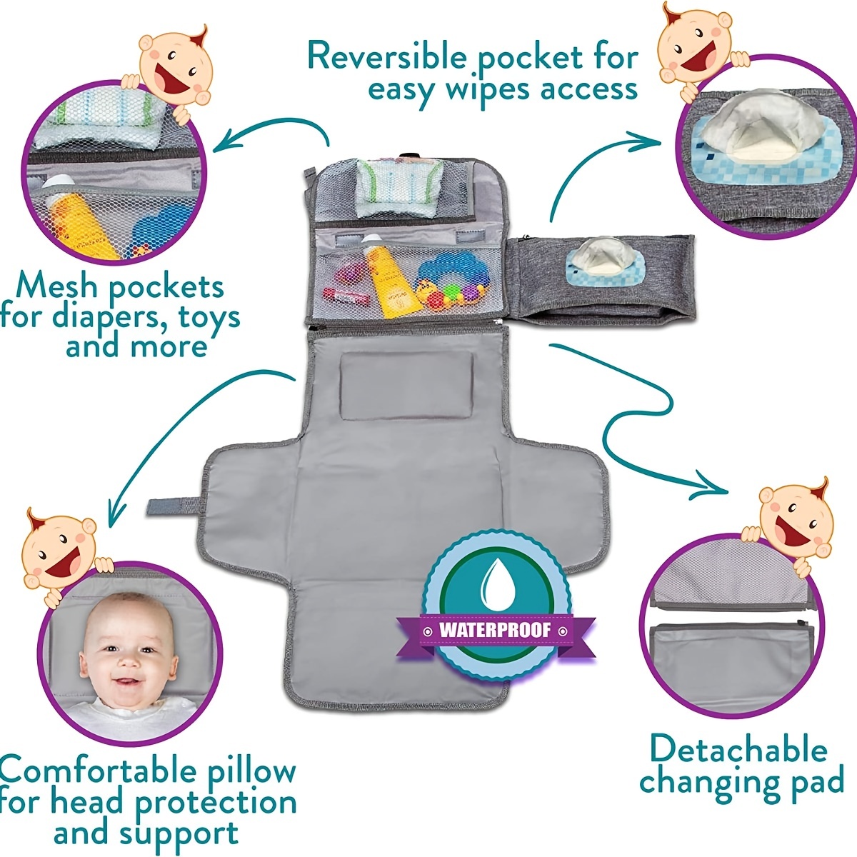 Nihai bebek değiştirme matı &  - Diaper Changing Mat incelemesi ve fiyatı