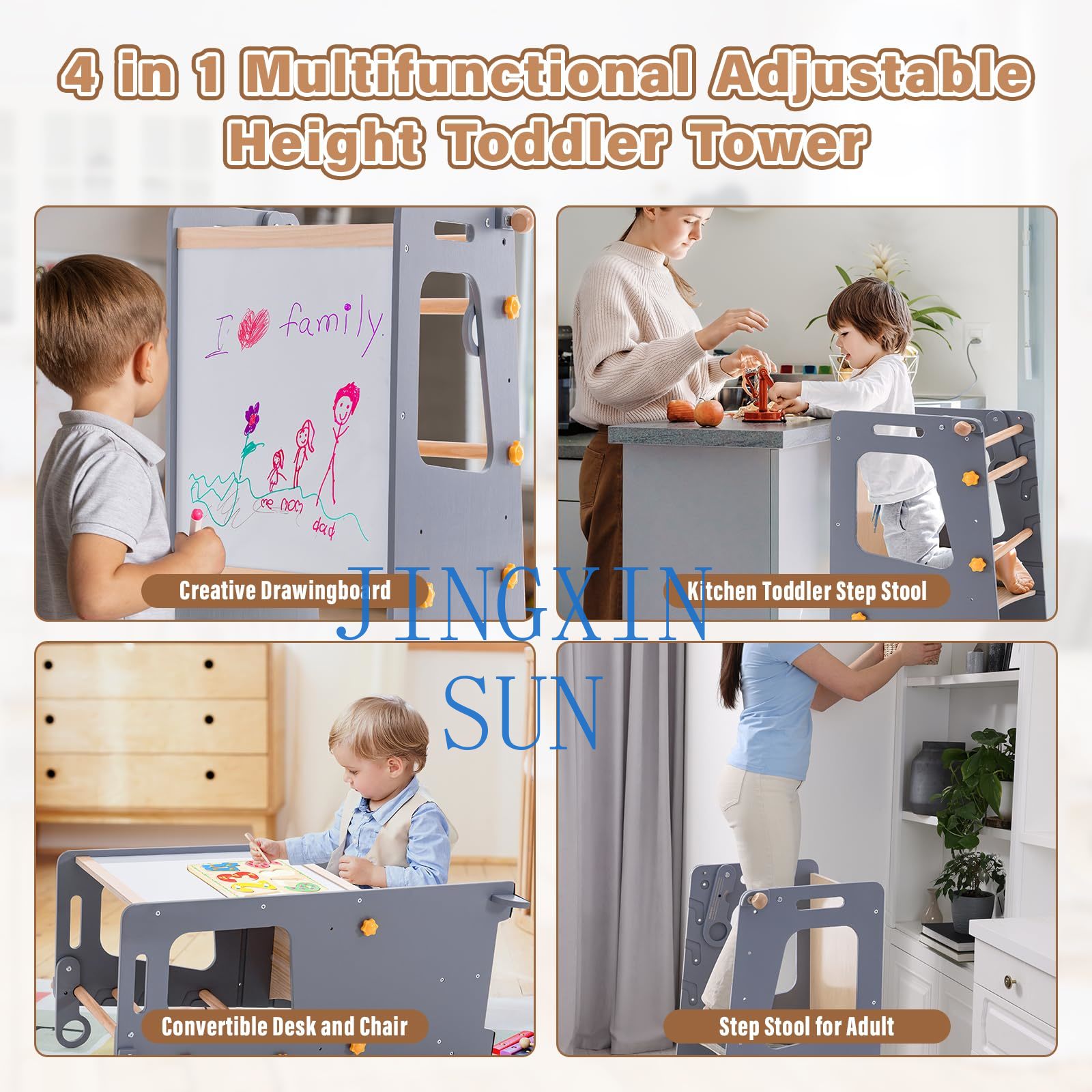 4'ü 1 Arada Bebek Mutfak Kules - Toddler Learning Tower incelemesi ve fiyatı